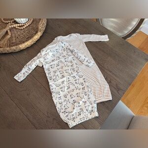 NWOT! Small Story Gown (2 pack) 0 - 6 Months